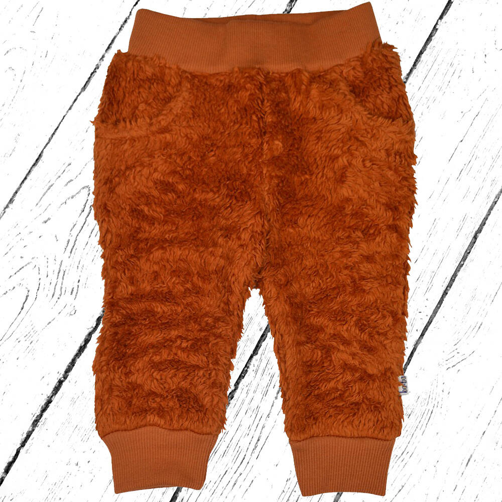 Baba Kidswear Hose Baggy Pant Pluche Brown