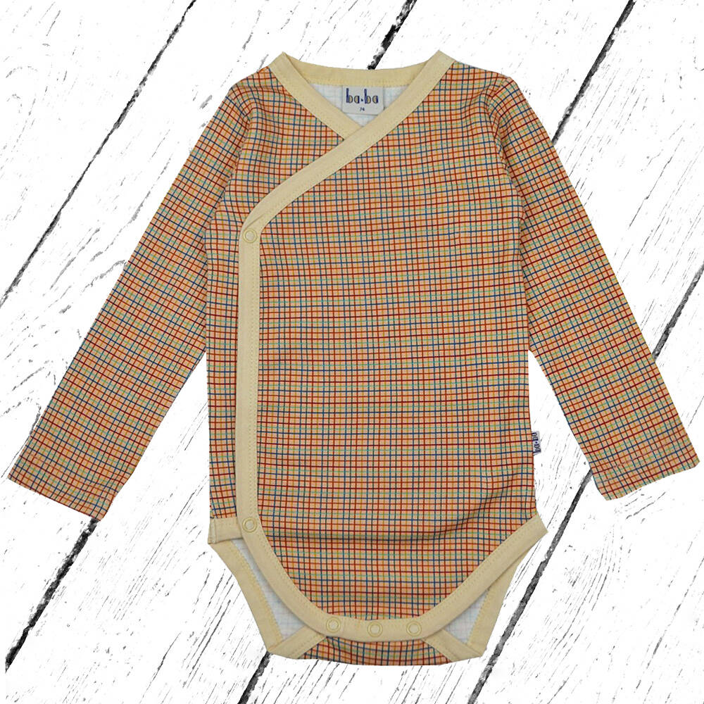 Baba Kidswear Wrap Body Blond Check