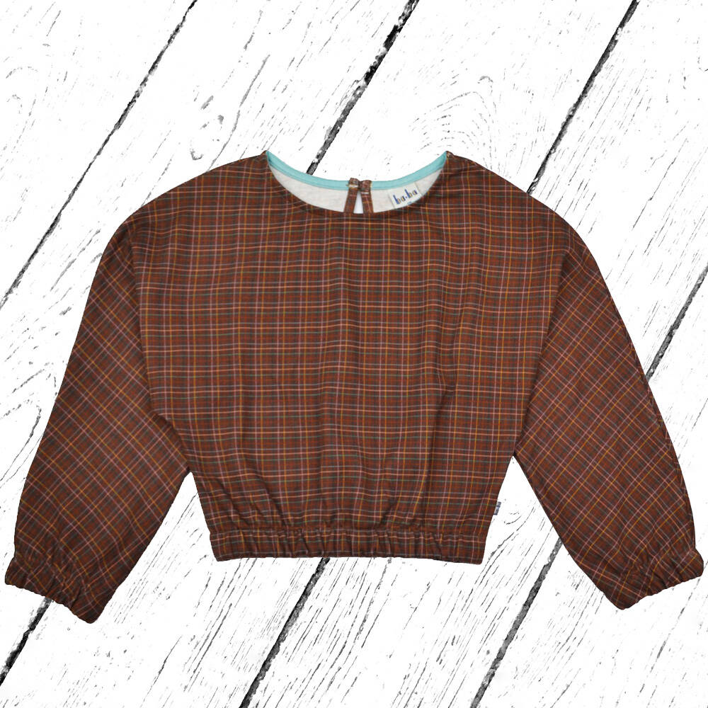 Baba Kidswear Clara Shirt Brown Check