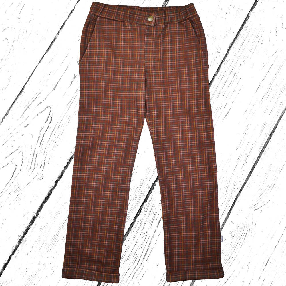 Baba Kidswear Hose Pant Brown Check