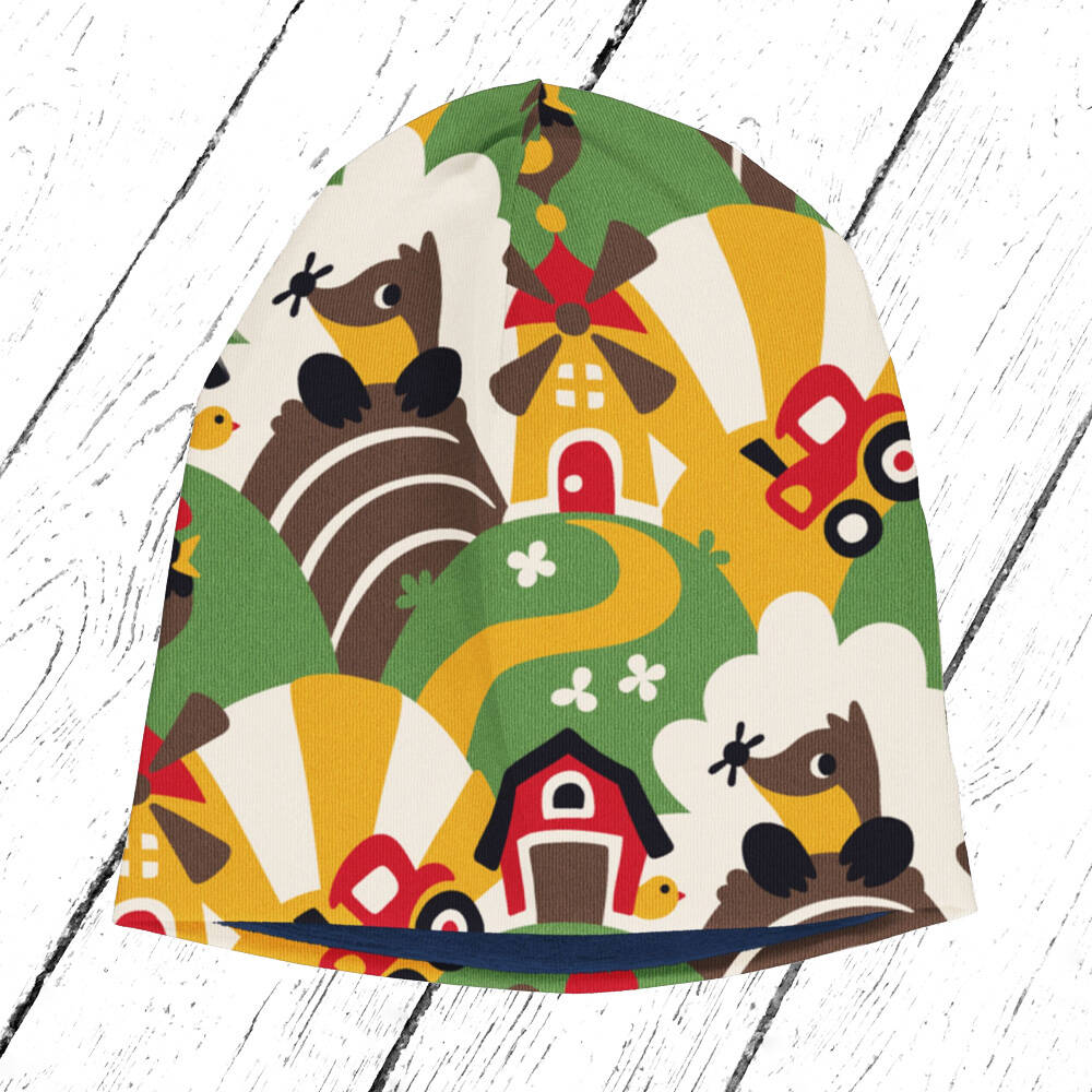 Maxomorra Mütze Hat Velour FARM