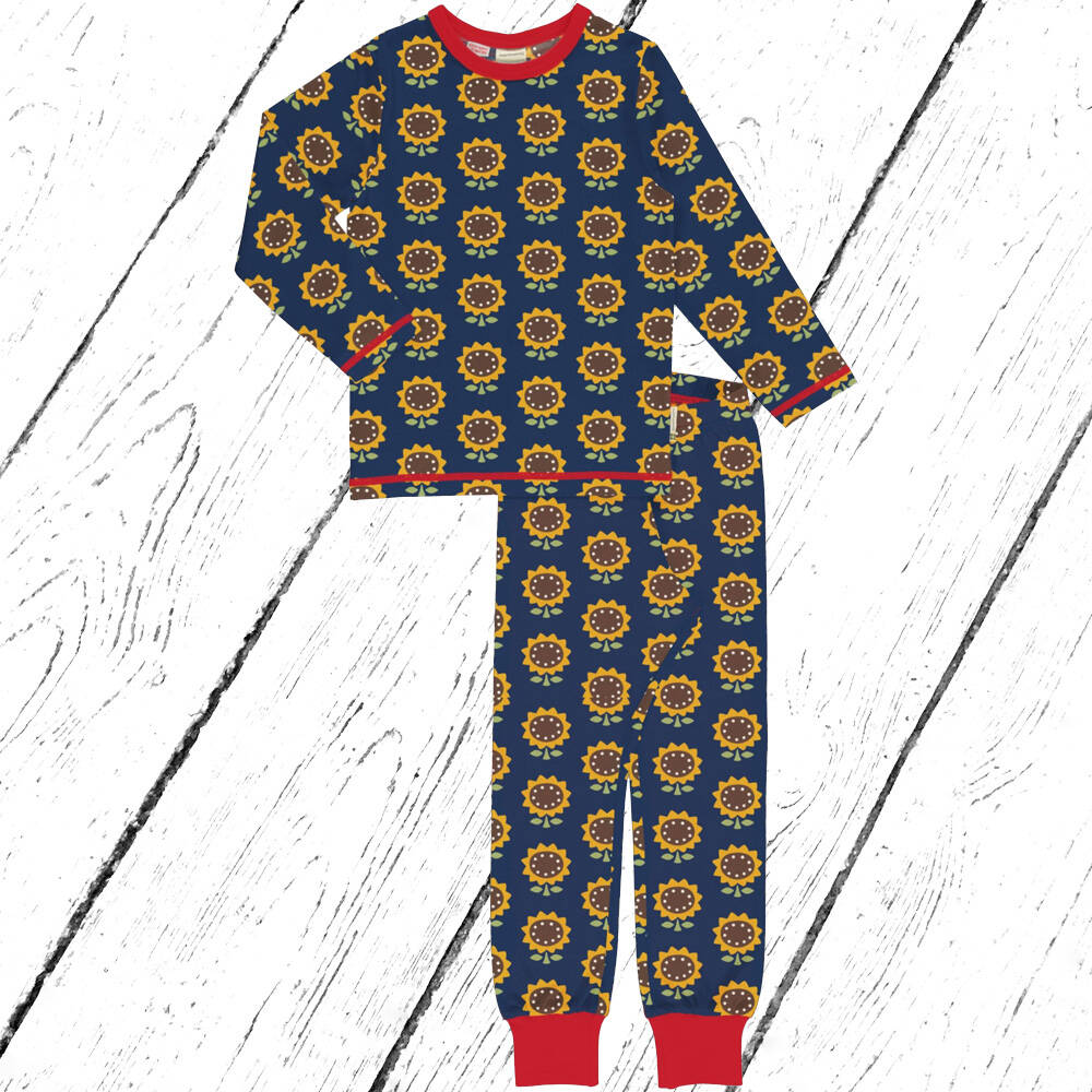 Maxomorra Schlafanzug Pyjama Set SUNFLOWER