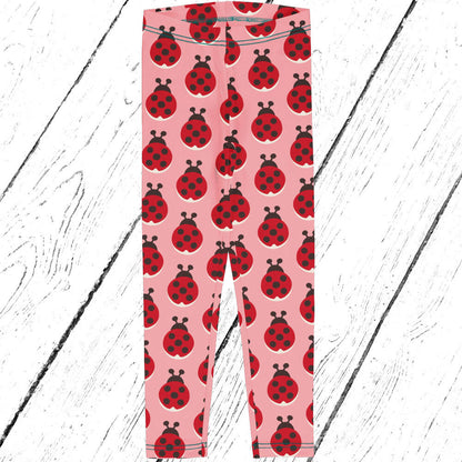 Maxomorra Leggings Sweat LADYBUG