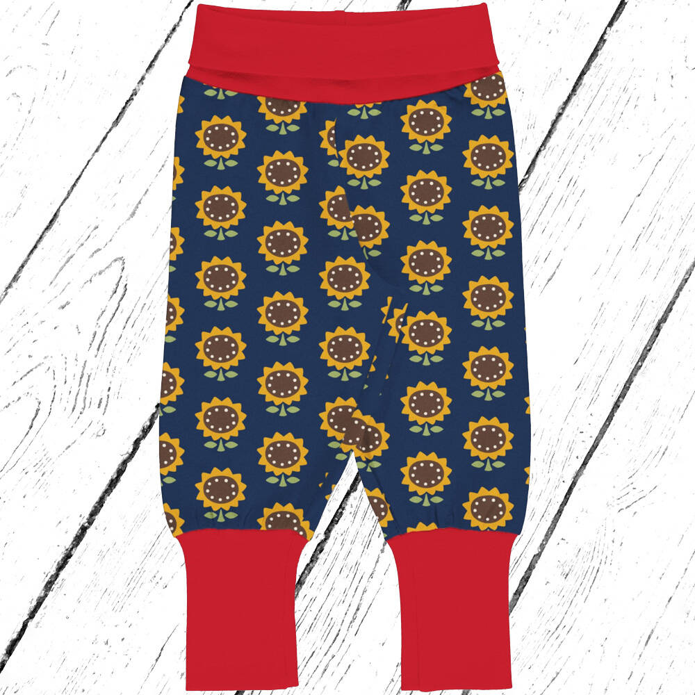 Maxomorra Hose Pants Rib SUNFLOWER