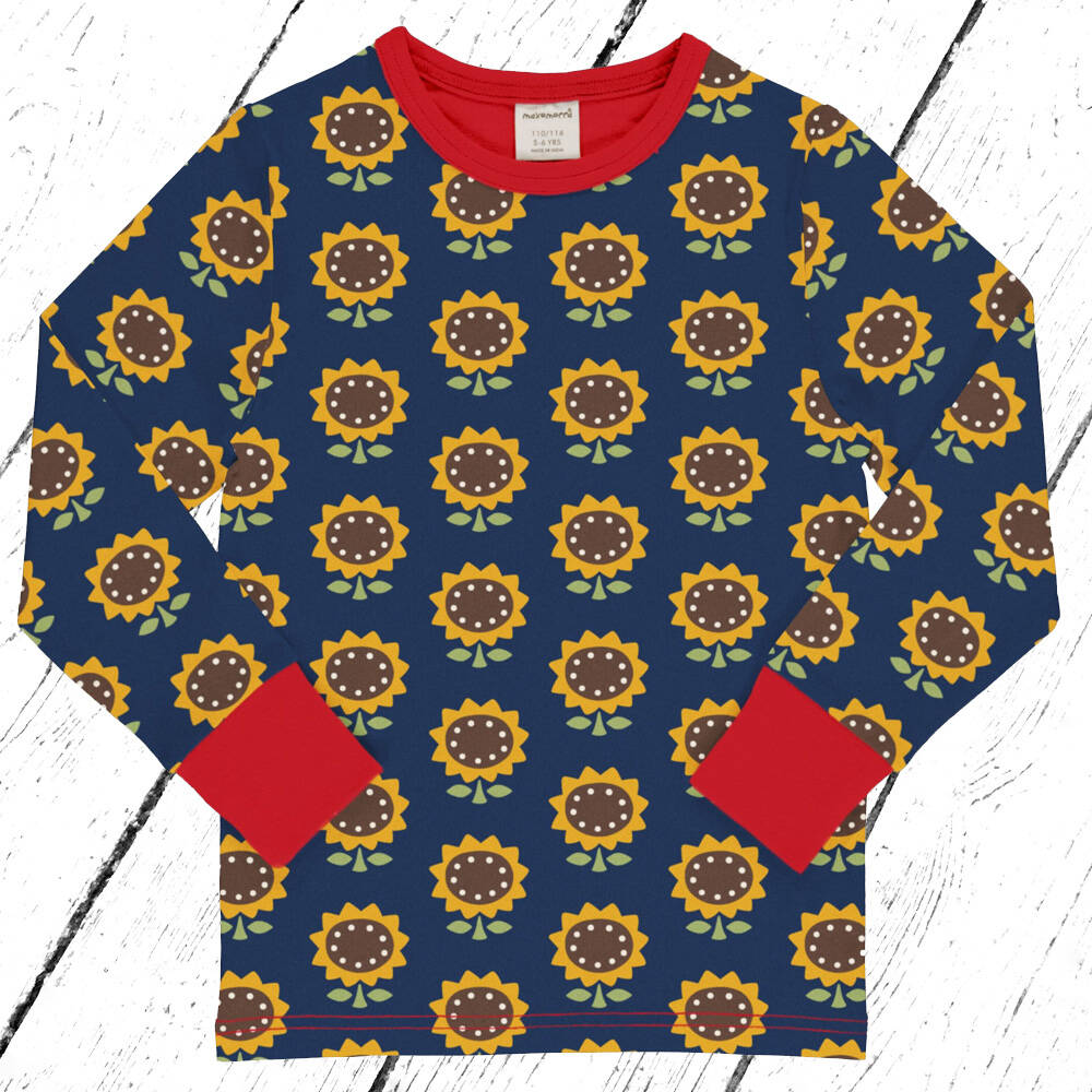 Maxomorra Shirt SUNFLOWER