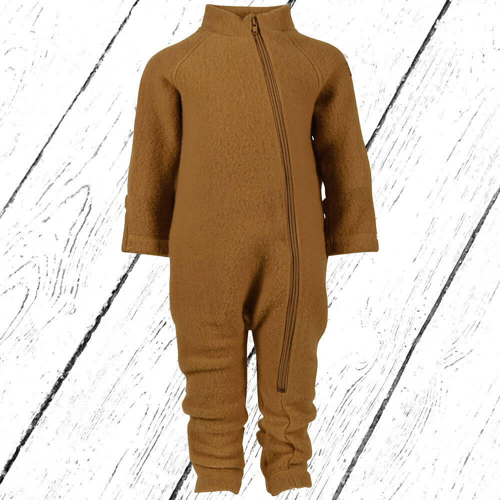 Mikk-Line Overall Merino Wool Baby Suit Rubber