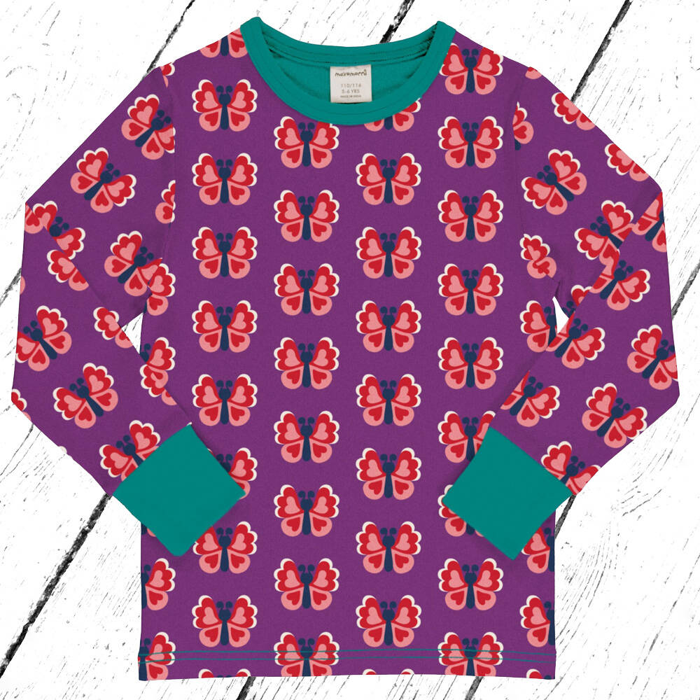 Maxomorra Shirt BUTTERFLY