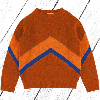 Lily Balou Strickpulli Mira Colourblock Jumper Rust