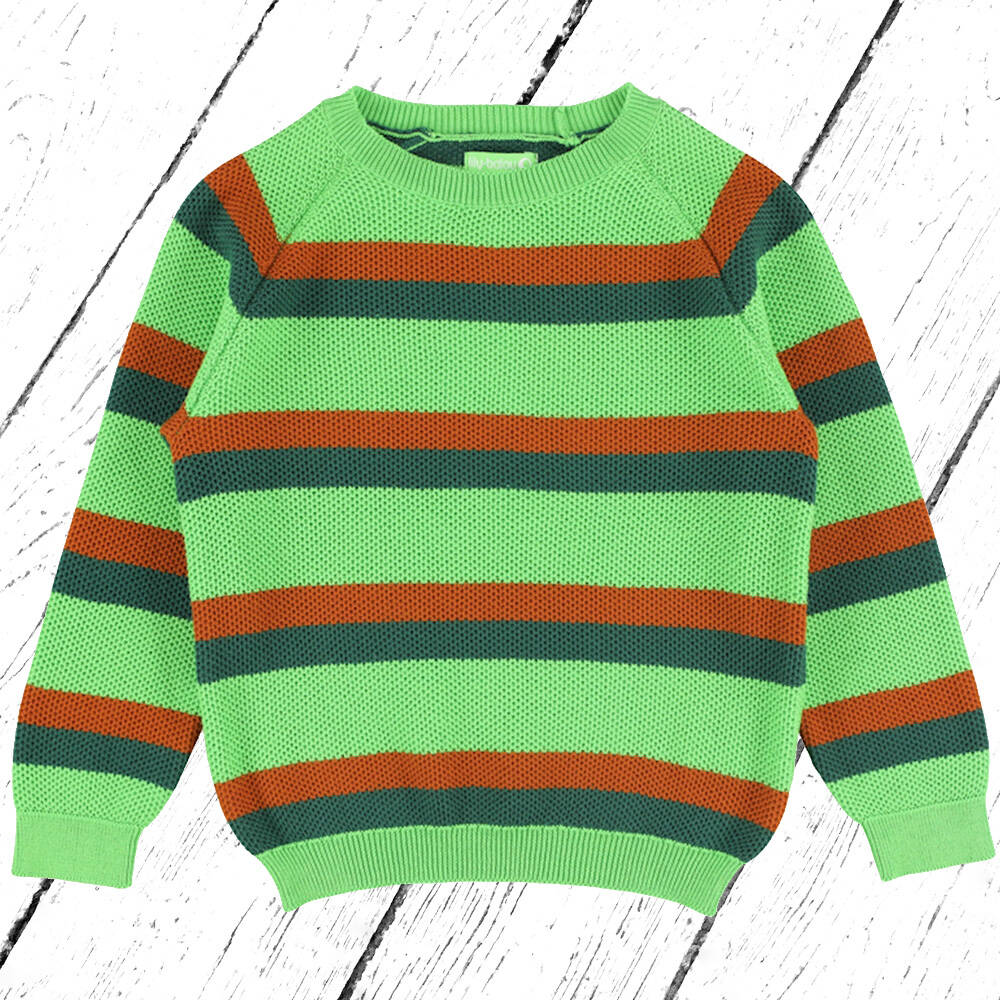 Lily Balou Strickpulli ILYA Striped Jumper Bright Green