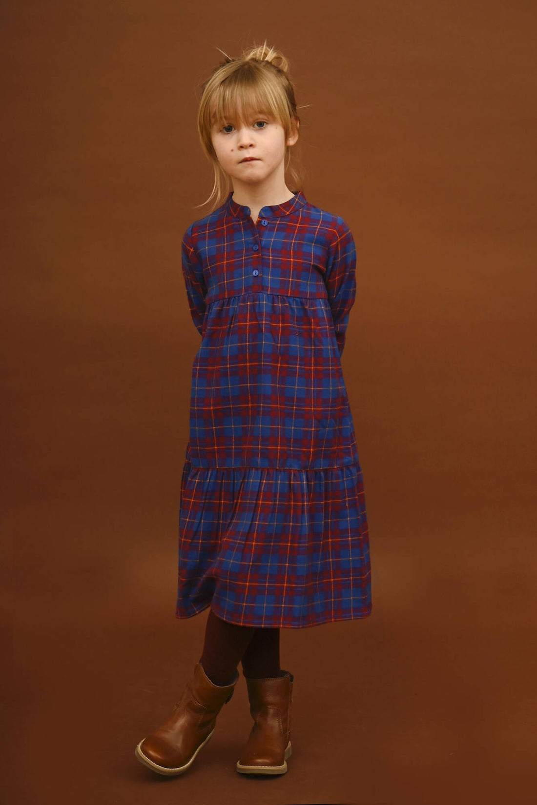 Lily Balou Kleid LIZZY Dress Blue Tartan