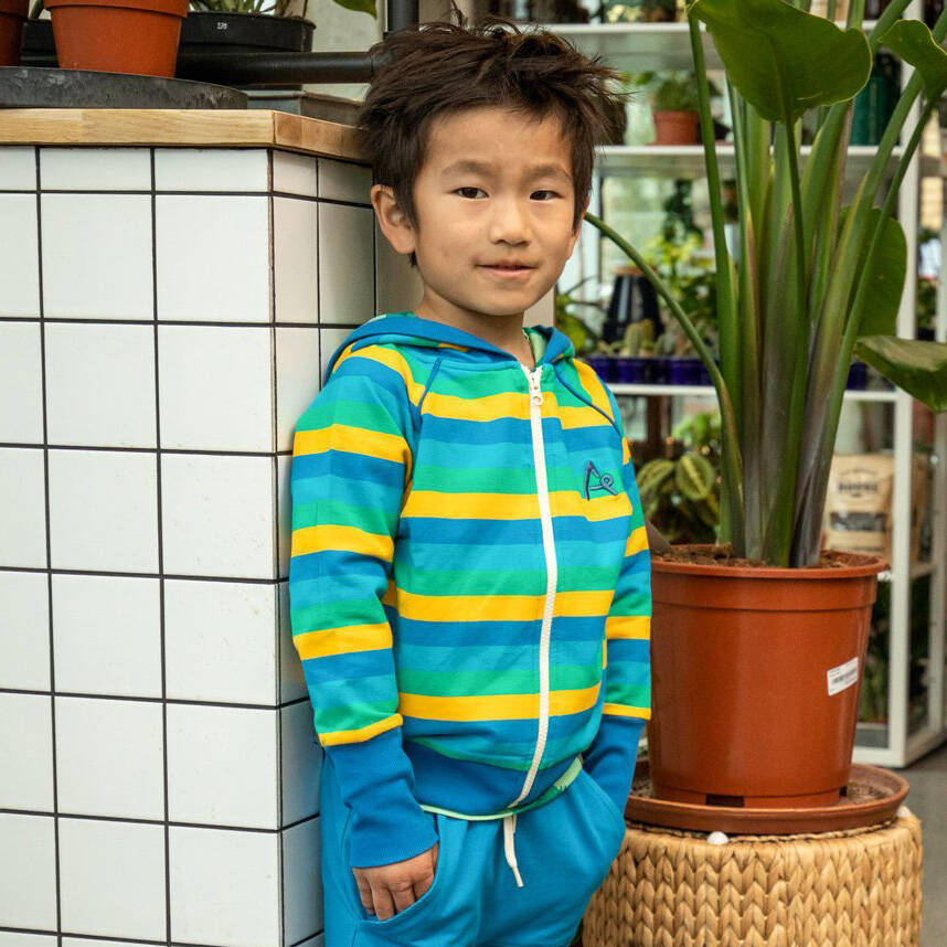 Albababy Kapuzenjacke Alltime Zipper Hood Emerald