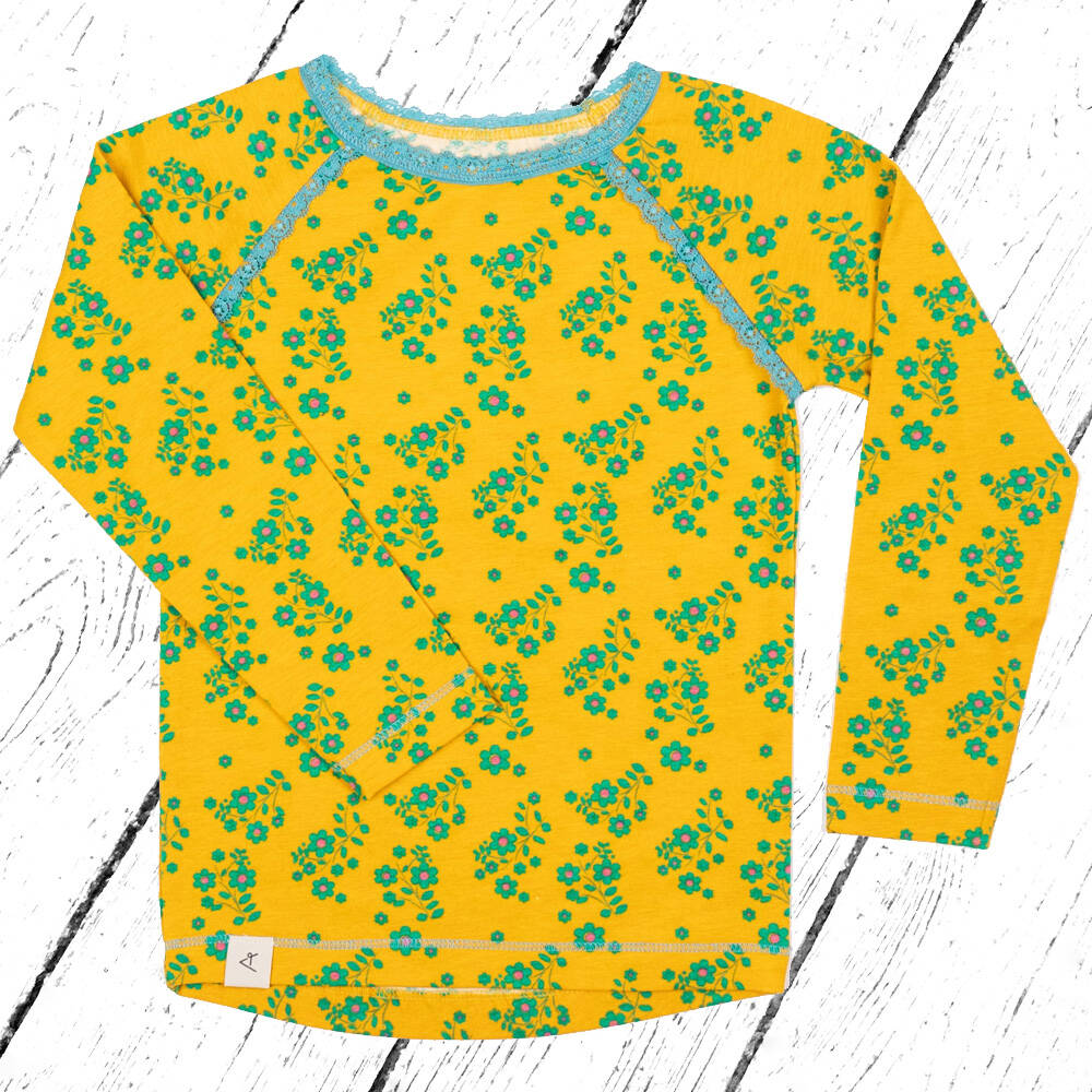 Albababy Shirt Old Gold Flower Garden