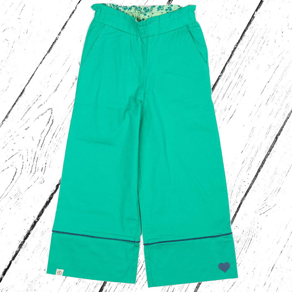 Albababy Hose Classic Wide Leg Pants Emerald