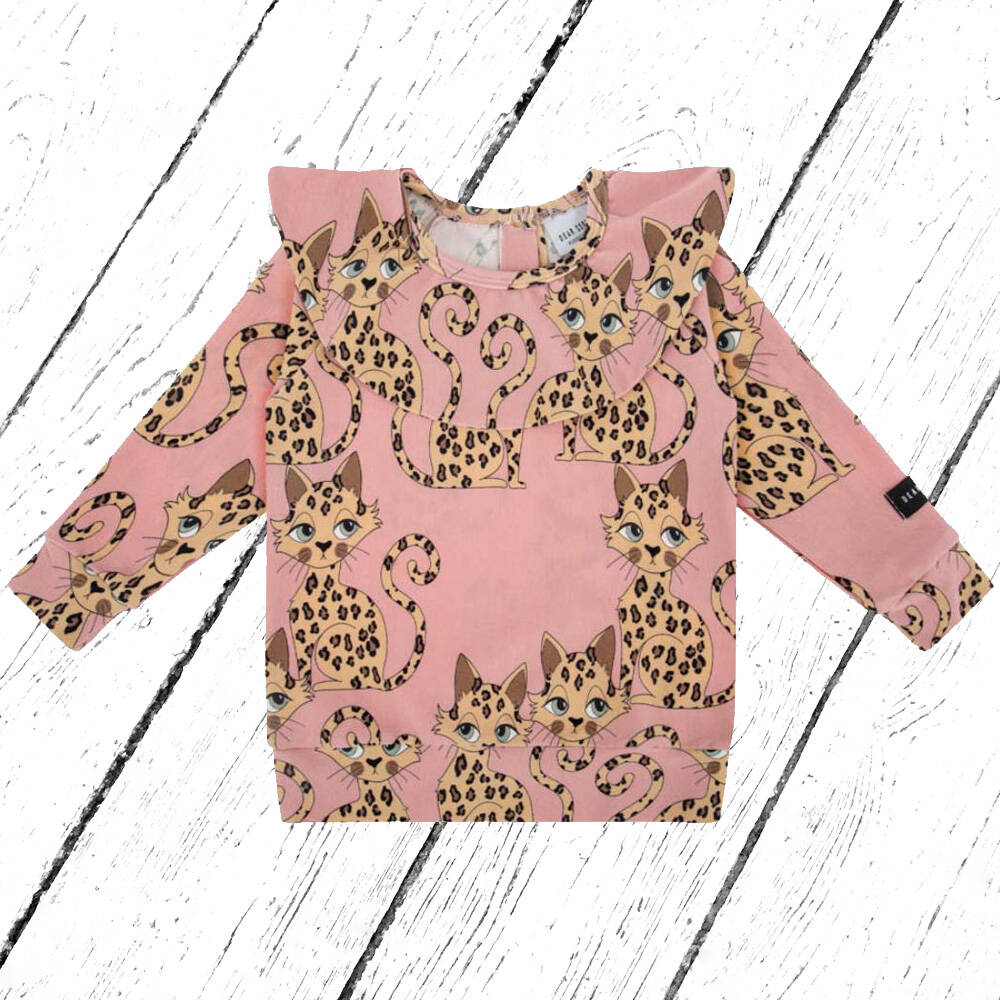 Dear Sophie Shirt Frilled GEPARD PINK