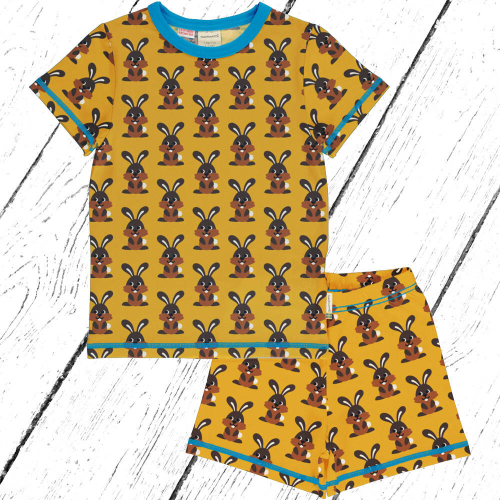 Maxomorra Schlafanzug Pyjama Set HARE