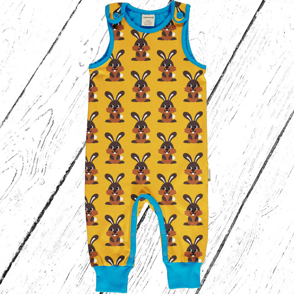 Maxomorra Trägeranzug Playsuit HARE