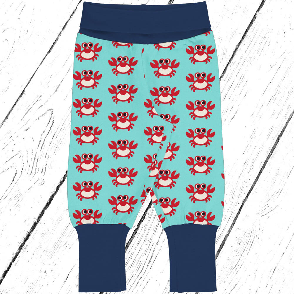 Maxomorra Hose Pants Rib CRAB