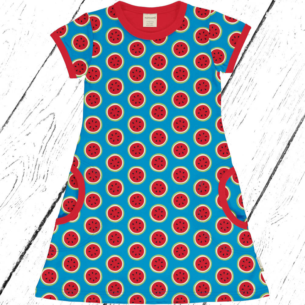 Maxomorra Kleid Dress WATERMELON