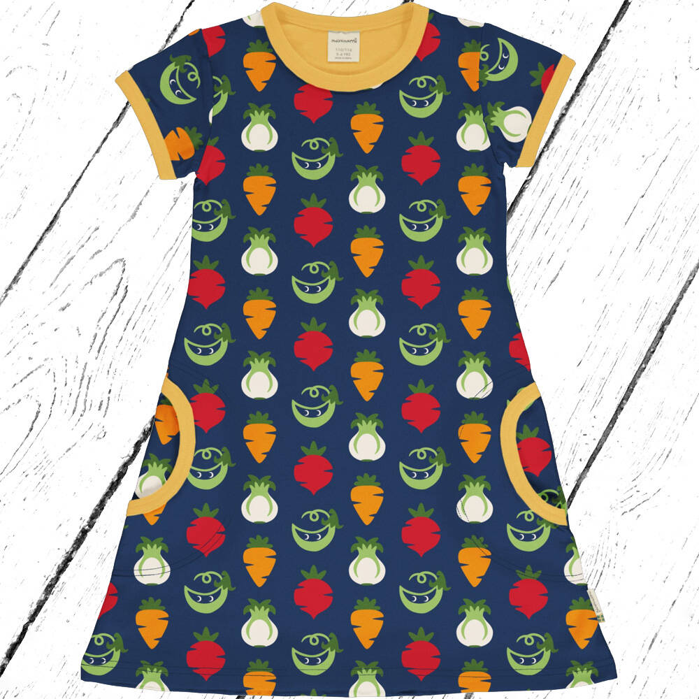 Maxomorra Kleid Dress VEGETABLES