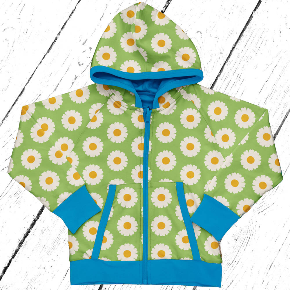 Maxomorra Wendejacke Cardigan Hood Reversible DAISY