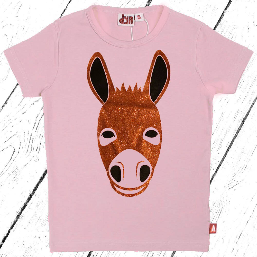 DYR T-Shirt Growl T Pastel Pink AESEL Glitzer
