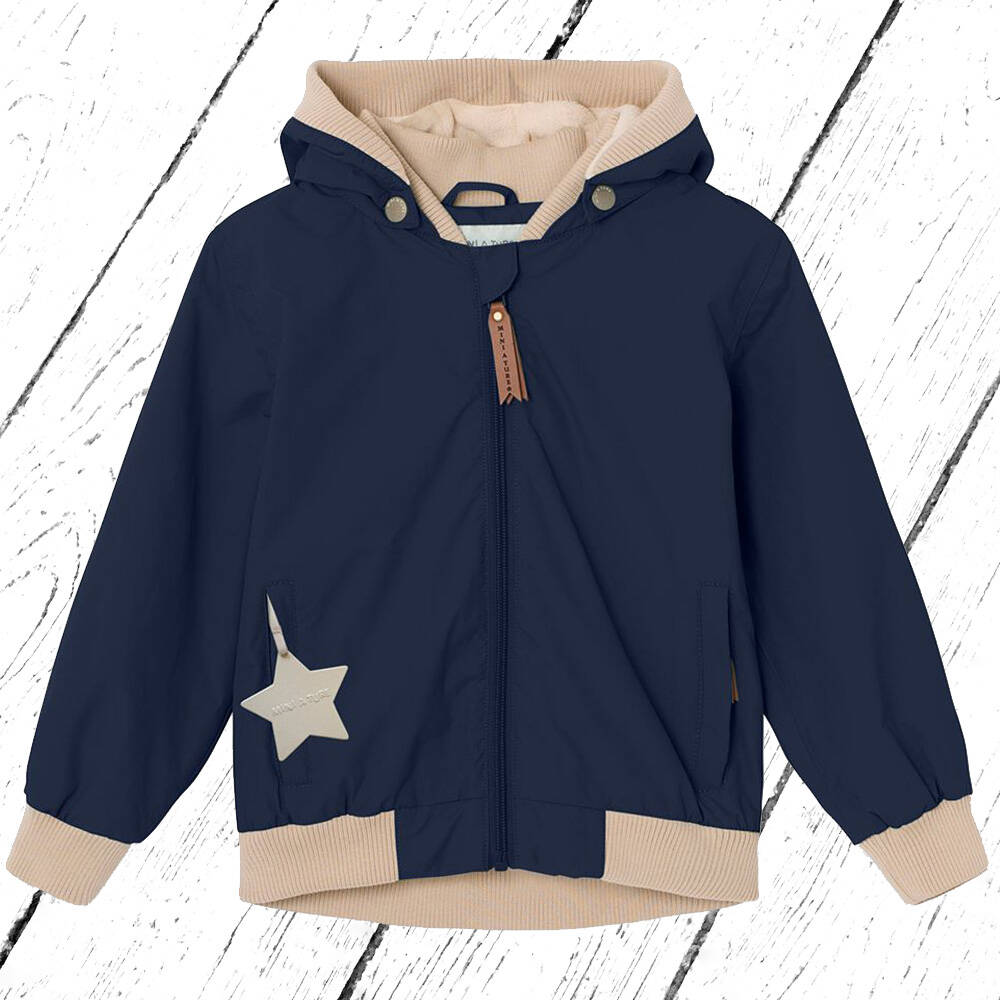 Mini A ture Outdoorjacke Vitus Jacket Fleece Ombre Blue