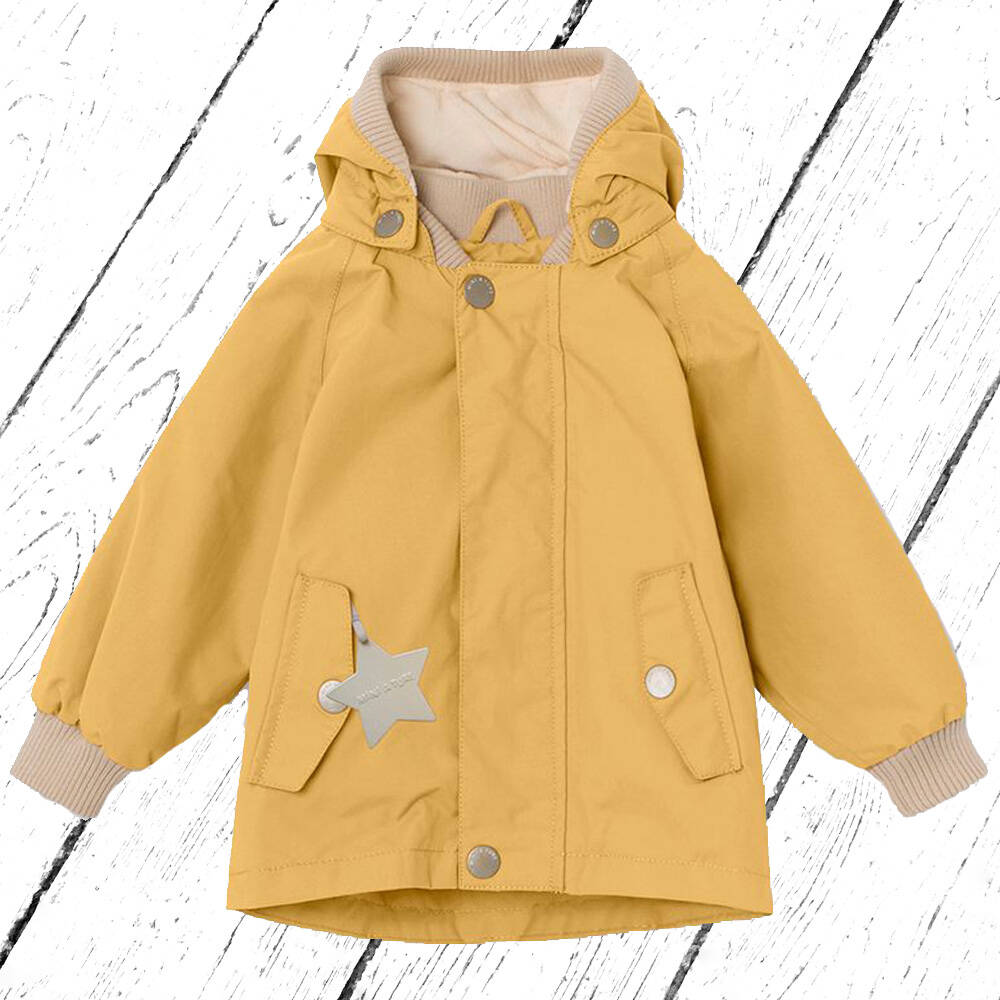 Mini A ture Outdoorjacke Wally Jacket Rattan Yellow