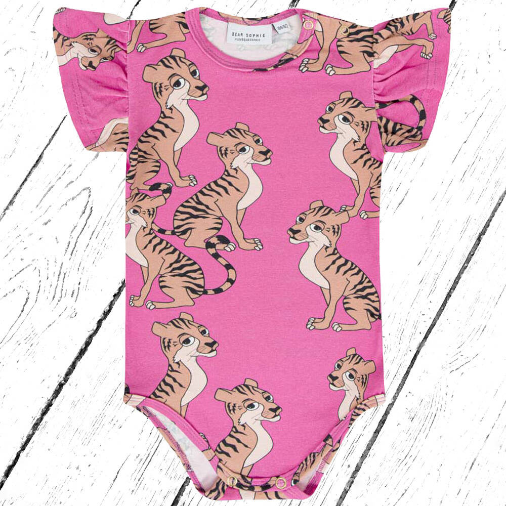 Dear Sophie Body Frill Tiger Pink