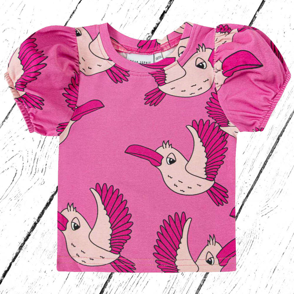 Dear Sophie T-Shirt BIRDIE Pink Crop Top