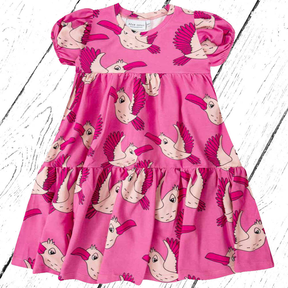 Dear Sophie Kleid Dress BIRDIE Pink Puff Dress