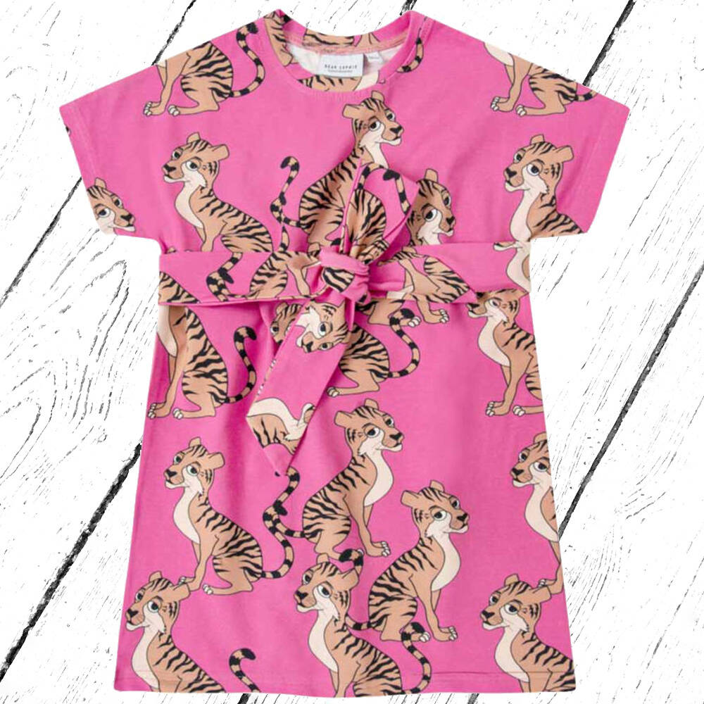 Dear Sophie Kleid Dress TIGER Pink Bow Tunic