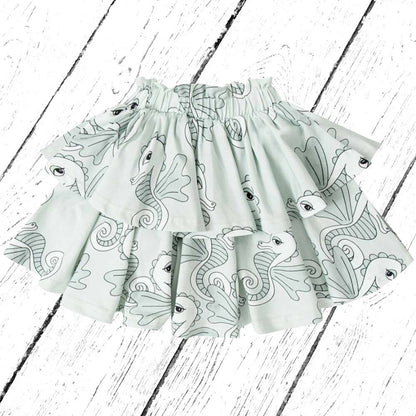 Dear Sophie Rock SEAHORSE Mint Wave Skirt