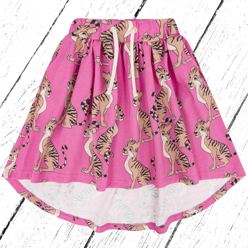 Dear Sophie Rock TIGER Pink Midi Skirt