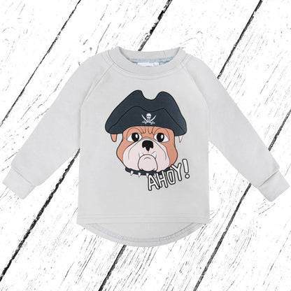 Dear Sophie Shirt DOG THE PIRATE Grey