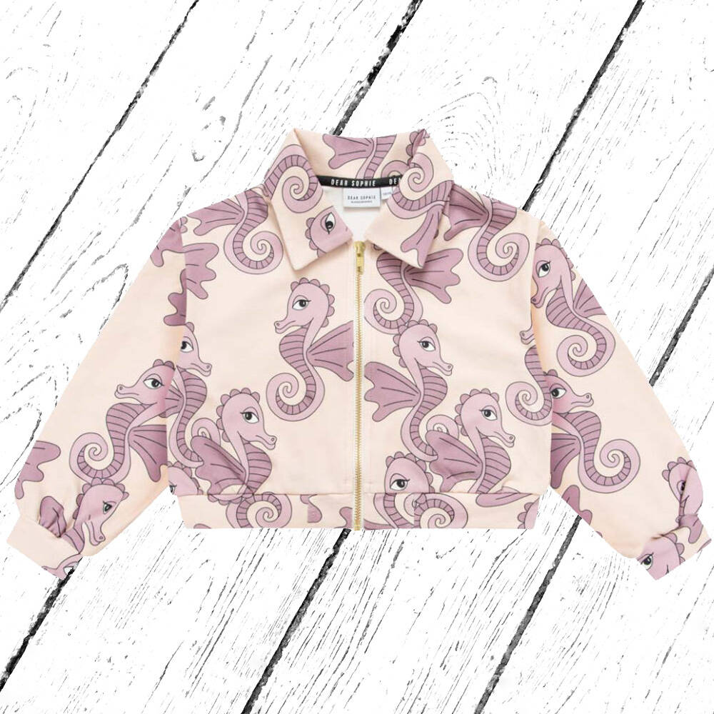 Dear Sophie Sweatjacke SEAHORSE Light Crop Jacket