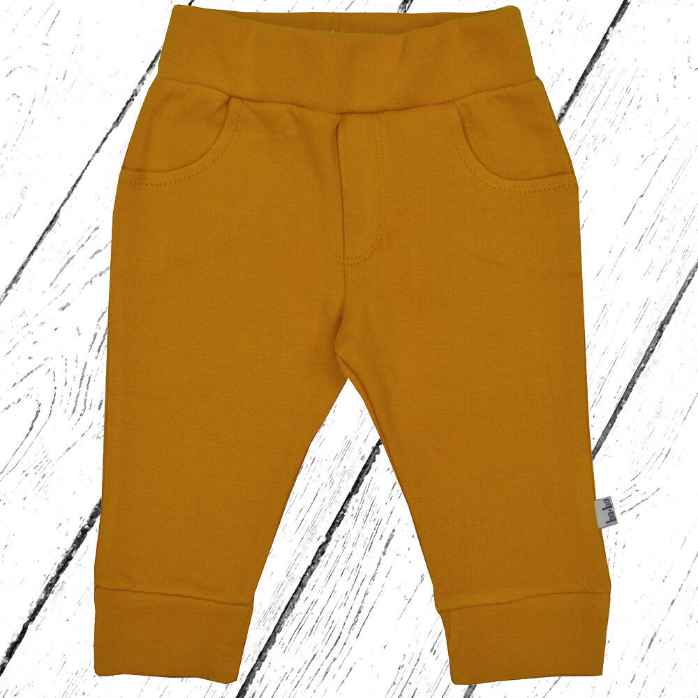 Baba Kidswear Hose Baggy Pant Jacquard Golden Yellow