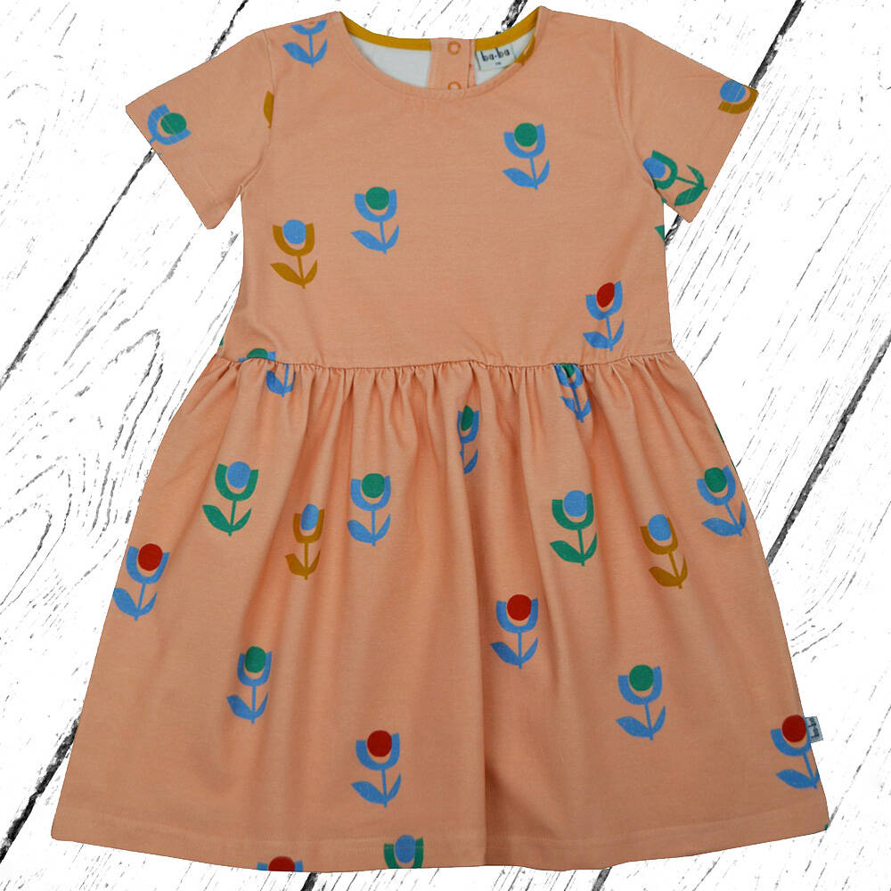 Baba Kidswear Kleid Coco Dress Flower Stamp