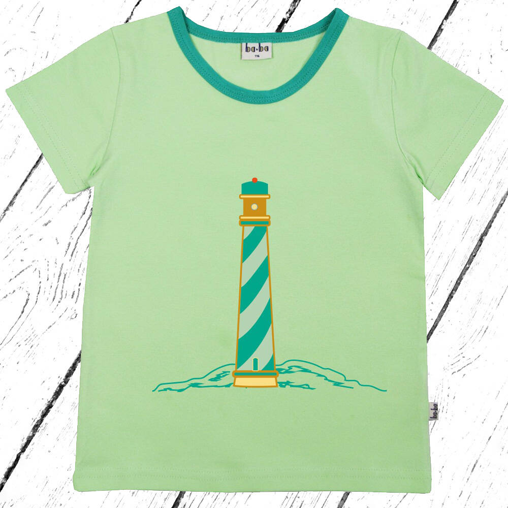 Baba Kidswear T-Shirt Tower Pastel Green