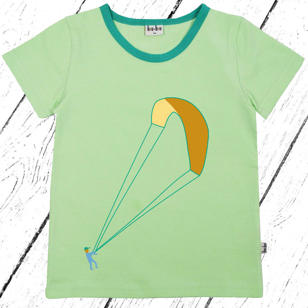 Baba Kidswear T-Shirt Kite Pastel Green