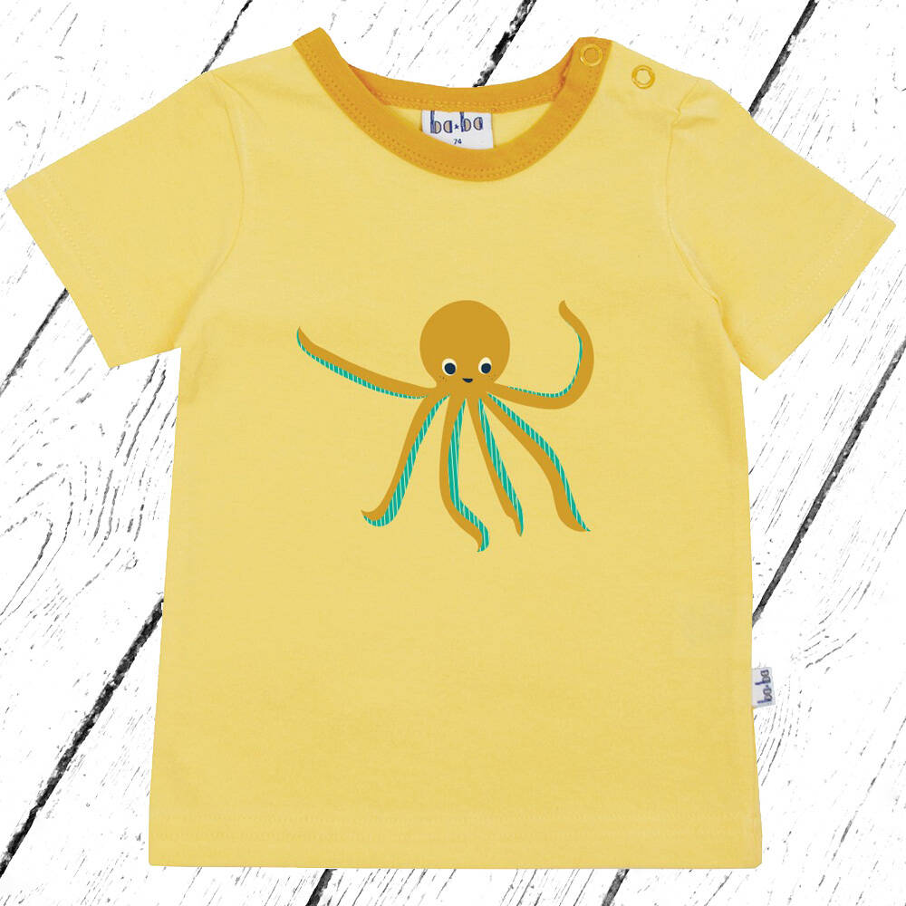 Baba Kidswear T-Shirt Octopus Sunshine