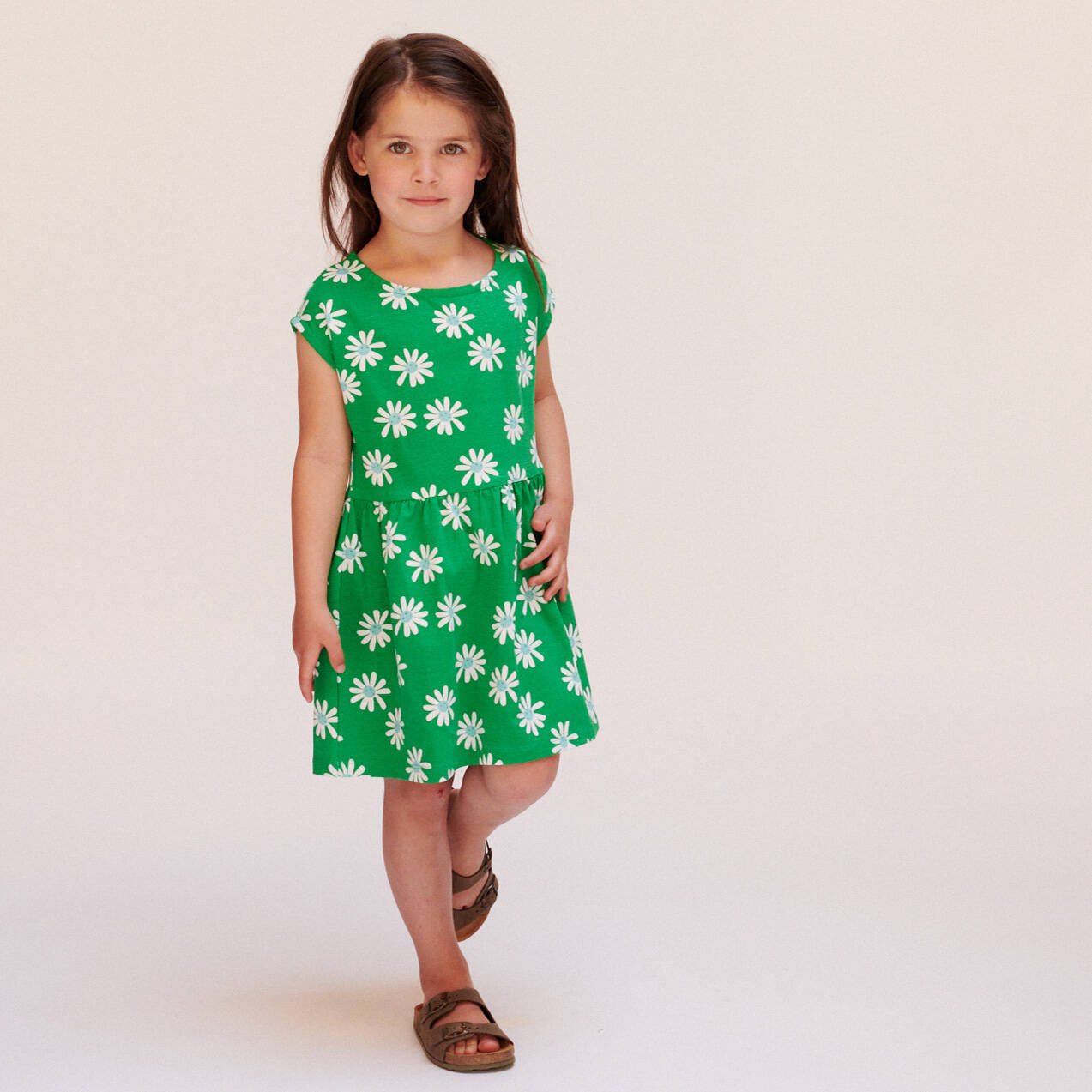 Lily Balou Kleid Dot Dress Daisies