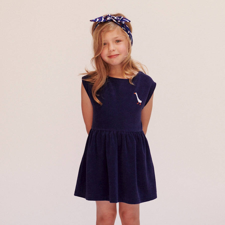 Lily Balou Kleid Dot Dress Navy