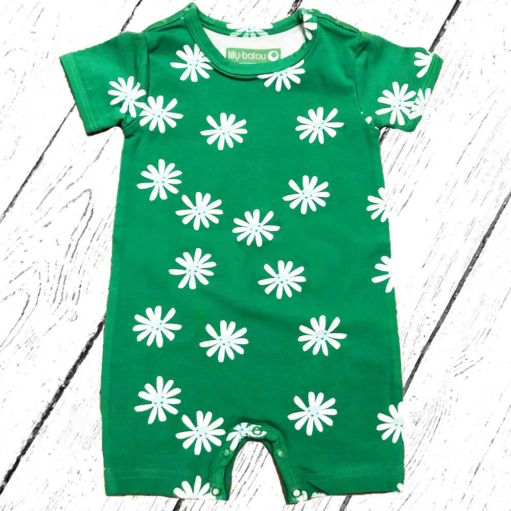 Lily Balou Sommeroverall Kobe Babysuit Daisies