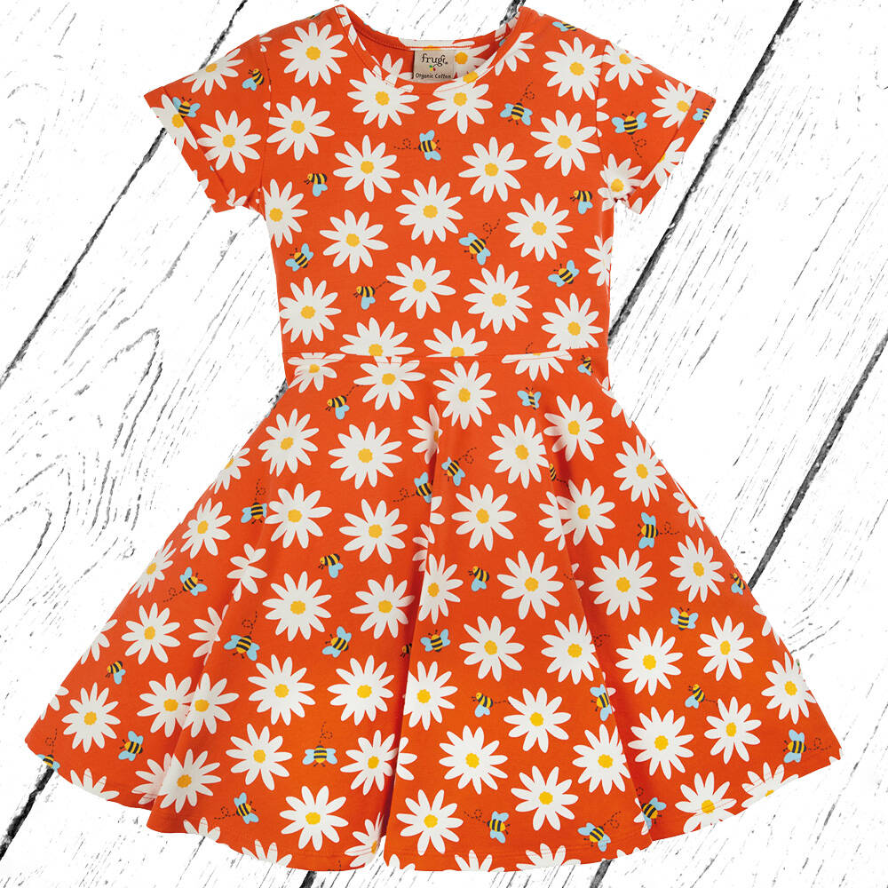 Frugi Kleid Spring Skater Dress Nice Daisy