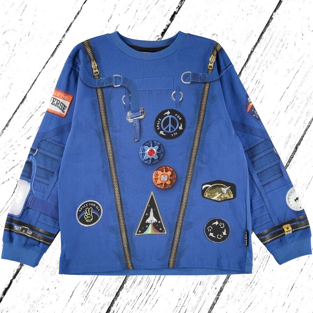 Molo Shirt Rube Blue Astro
