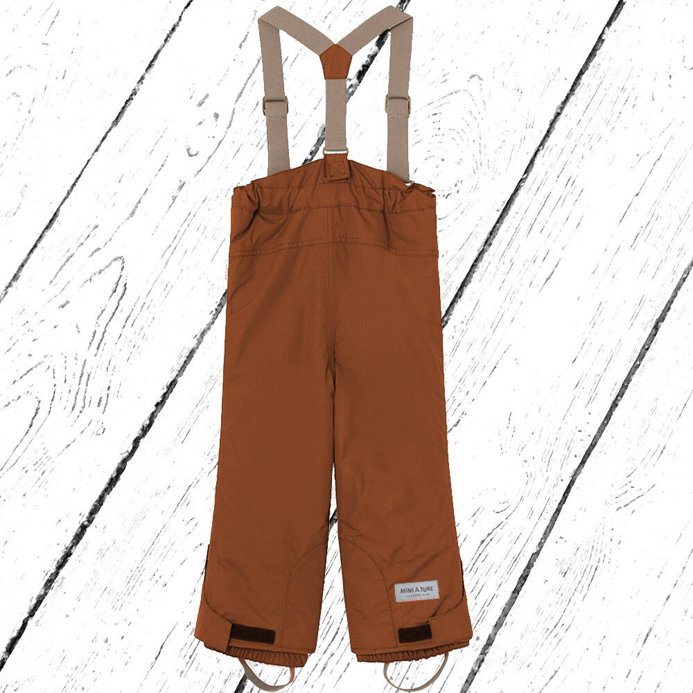 Mini A ture Schneehose Witte Snow Pants Ginger Bread Brown