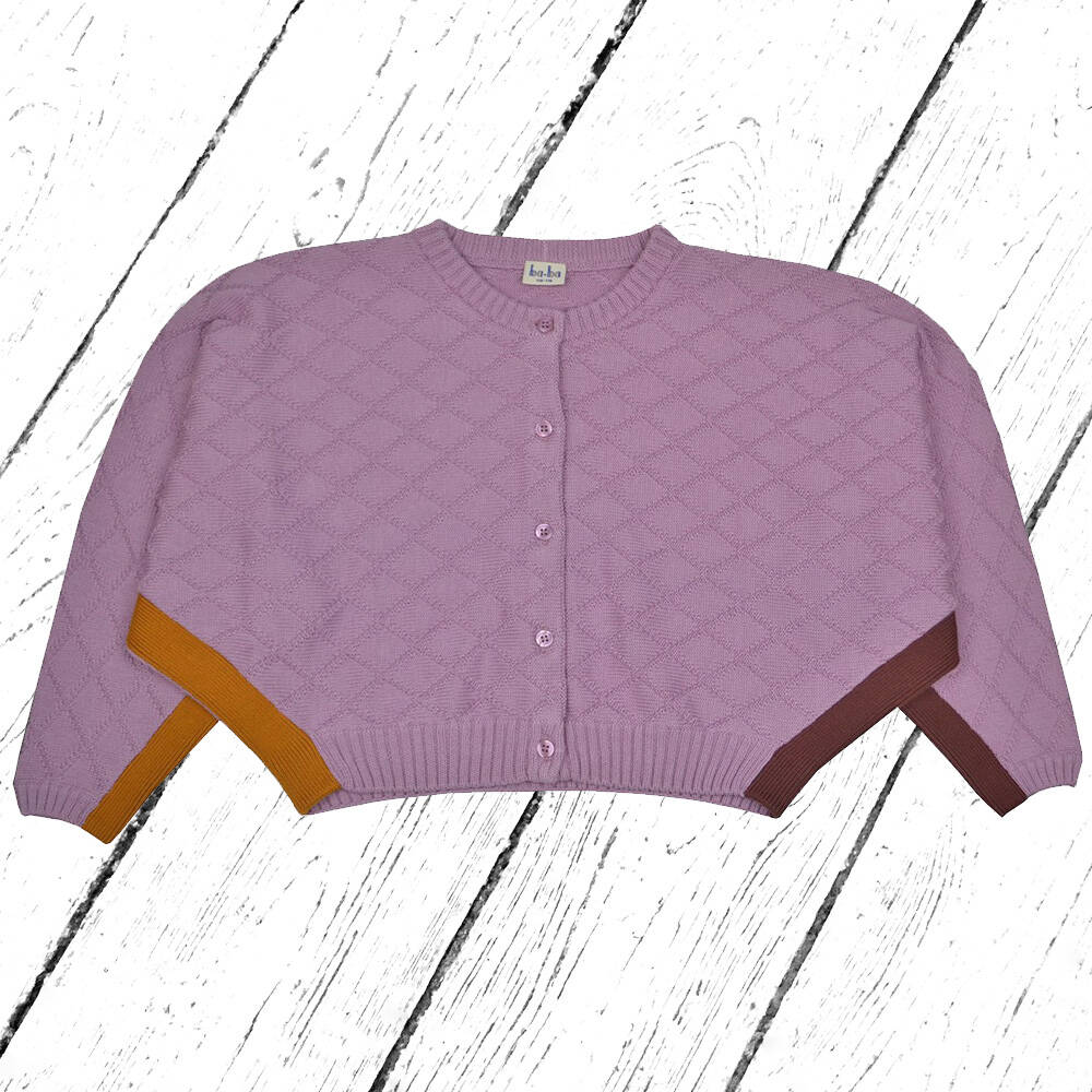 Baba Kidswear Strickjacke Eve Cardigan Lavender Mist