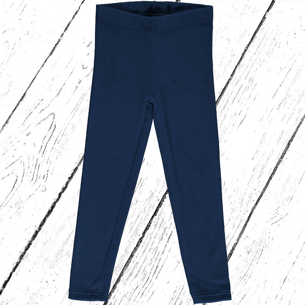 Maxomorra Nicki Leggings Velour Navy