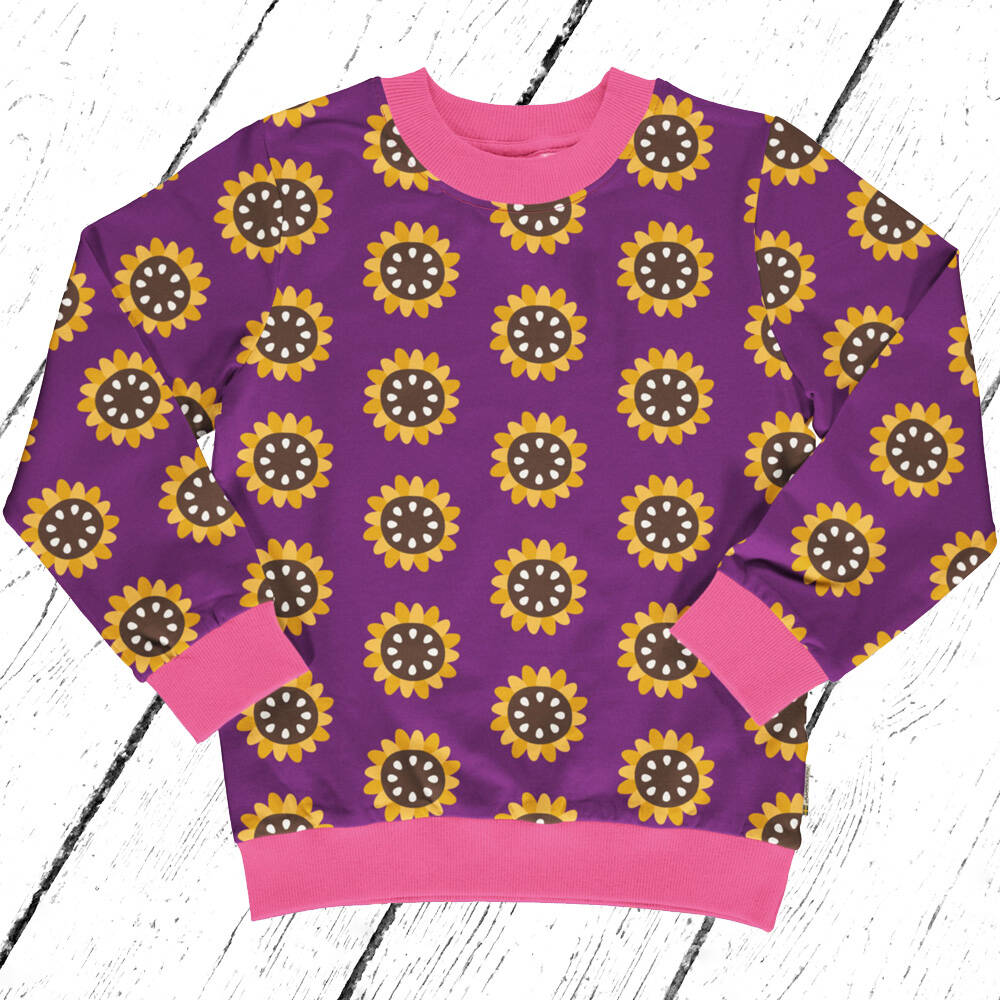 Maxomorra Lined Sweater GARDEN SUNFLOWER