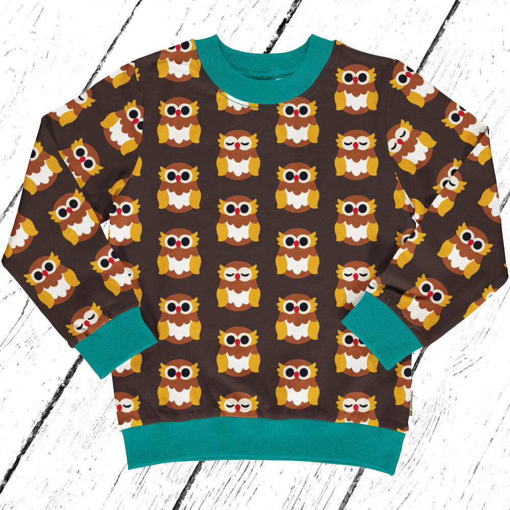 Maxomorra Lined Sweater NORDIC OWL
